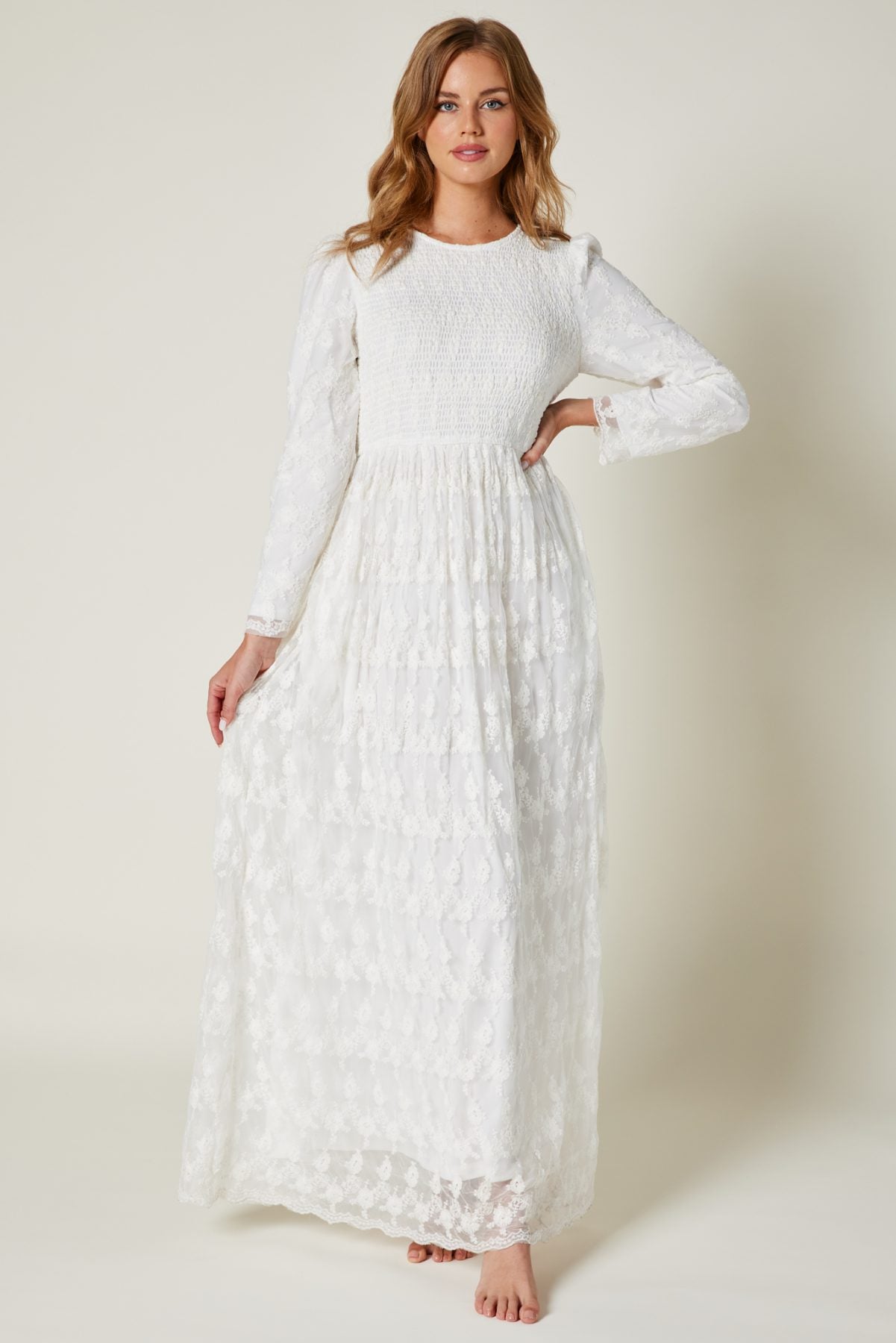 Lds women's clearance temple dresses